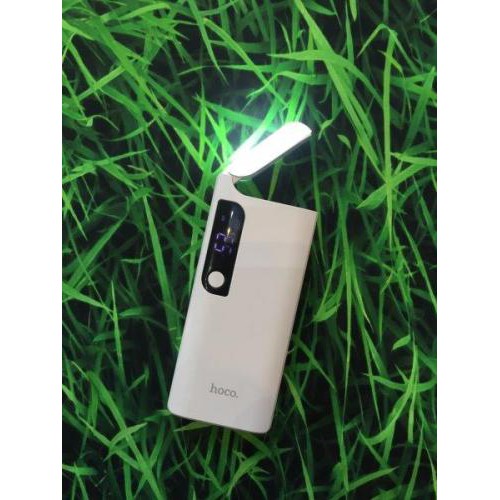 Sạc Dự Phòng Kiêm Đèn Led Siêu Sáng Hoco B27 15000mAh-Hàng Chính Hãng