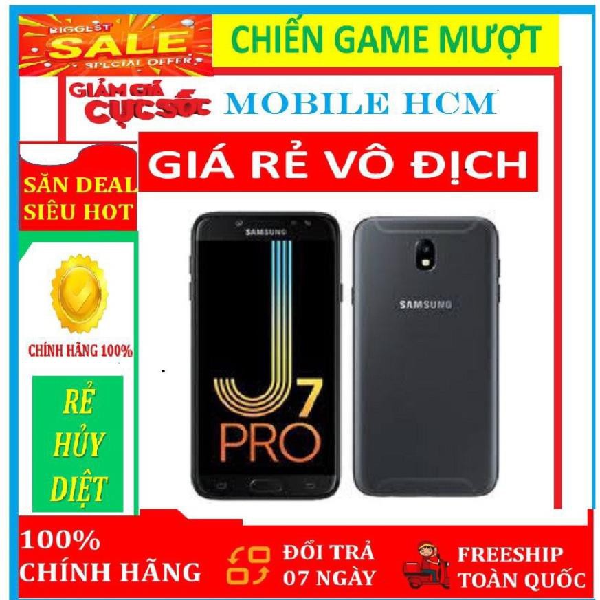 SAMSUNG GALAXY J7 PRO 2sim Ram 3G/32G- Pin khủng 3600mah - MÁY CHÍNH HÃNG - Bảo hành 12 tháng