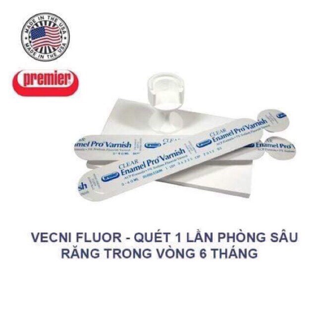 ( Rẻ vô địch ) Vecni Fluor - Enamel Pro varnish - Sản phẩm  phòng  ngừa Sâu Răng _ Ê Răng  - Sún Răng