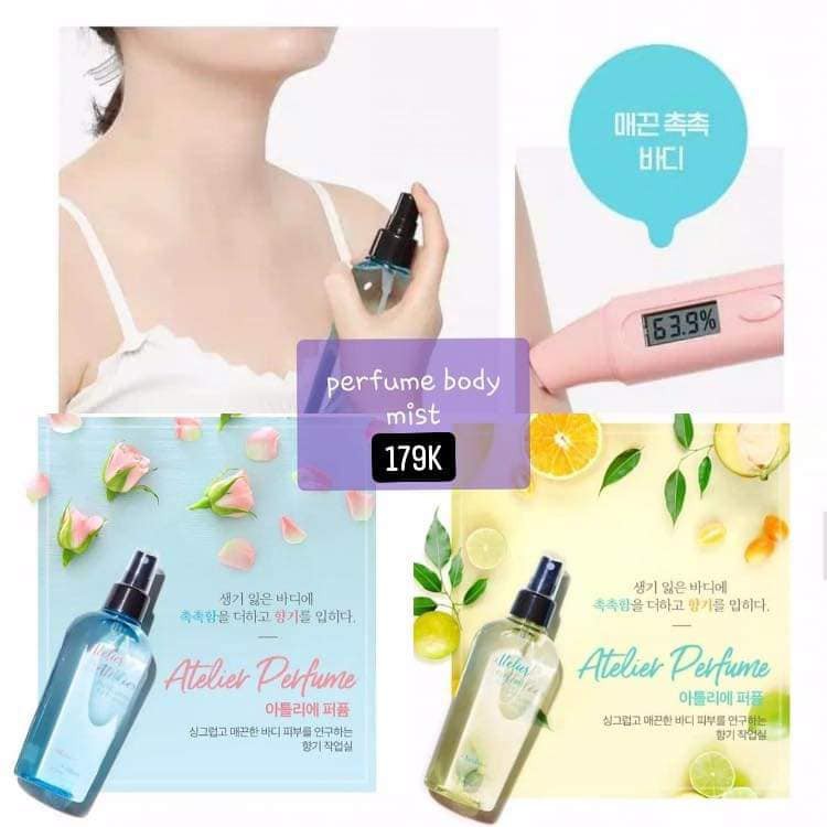 Xịt thơm BODY MIST🎈[FREESHIP]🎈Xịt thơm toàn thân A'pieu Atelier Perfume body mist | BigBuy360 - bigbuy360.vn