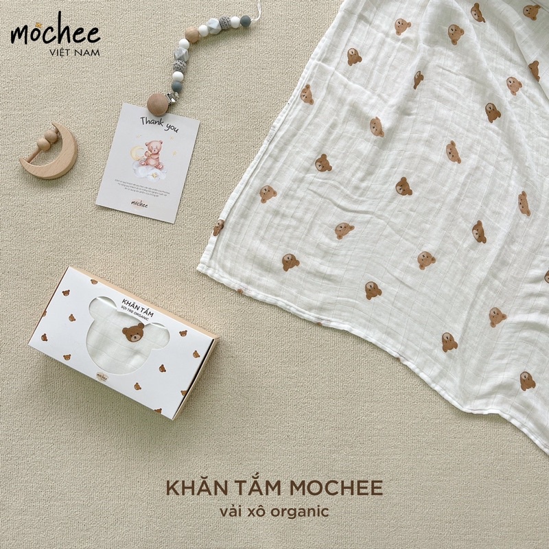 Khăn tắm sợi tre Mochee 110*120cm