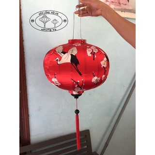 #freeship# đèn lồng hội an vải phi 3d size30cm, size45cm đ50.000-đ90.000