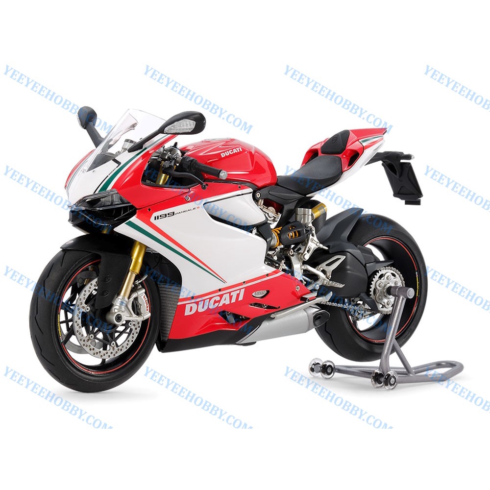 [YEEYEE] MÔ HÌNH LẮP RÁP TAMIYA - 1/12 DUCATI 1199 PANIGALE S TRICOLORE