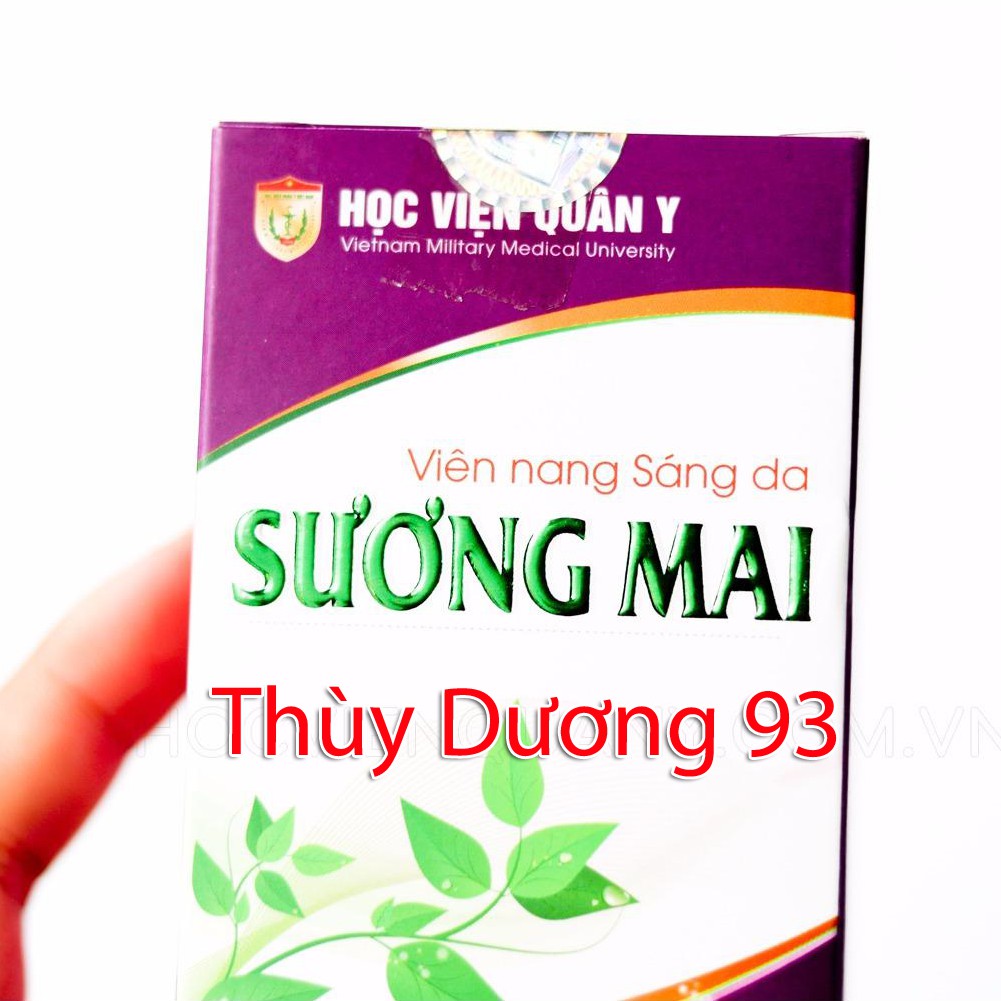 [TRẮNG DA, MỜ NÁM,TÀN NHANG] Bộ 2 Viên uống sáng da SƯƠNG MAI Học Viện Quân Y (60 viên x 2) | BigBuy360 - bigbuy360.vn