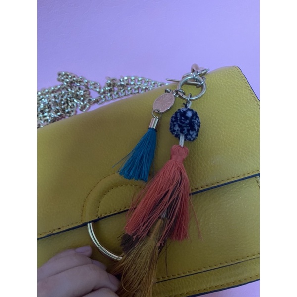 PASS TÚI ALDO DA MỀM MÀU VÀNG TƯƠI