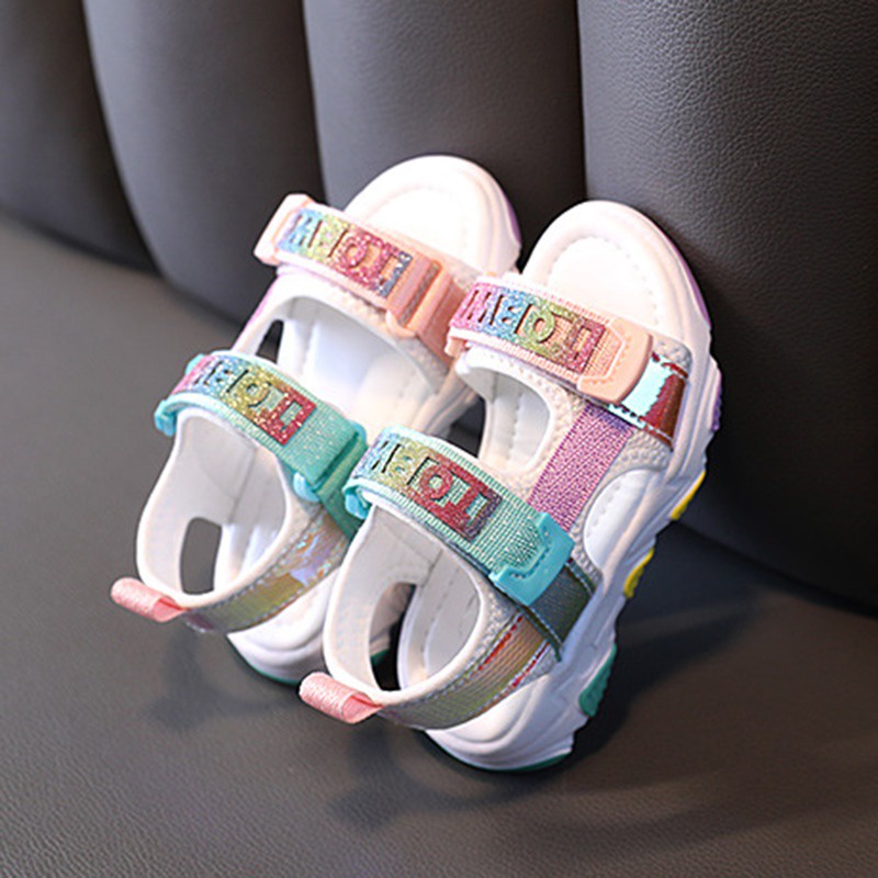 Xăng đan Đế Mềm Thoải Mái Thời Trang Mùa Hè Cho Bé Gái