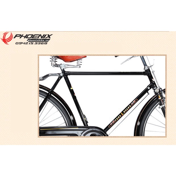 Xe đạp Phượng hoàng cổ PA-18 28 inch xích hộp phanh đũa 2022