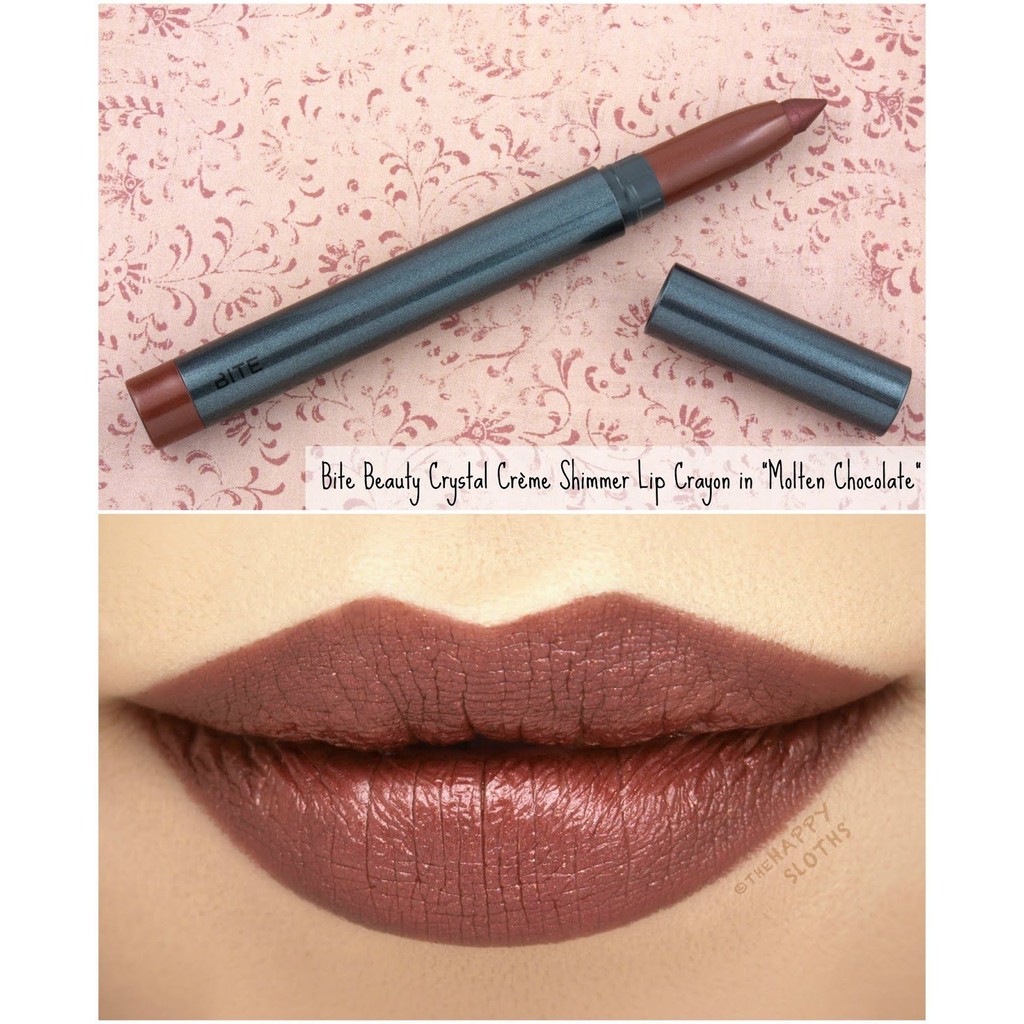 Son bút chì Bite Beauty CRYSTAL CRÈME SHIMMER LIP CRAYON