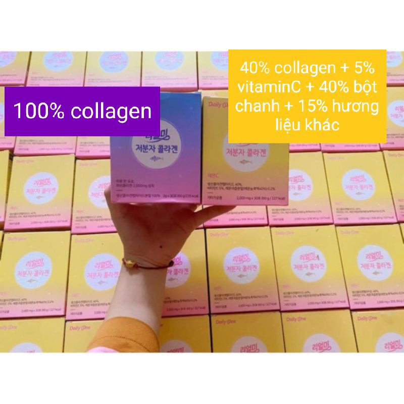 Bột Collagen Da Cá Daily One (hộp 30 gói)