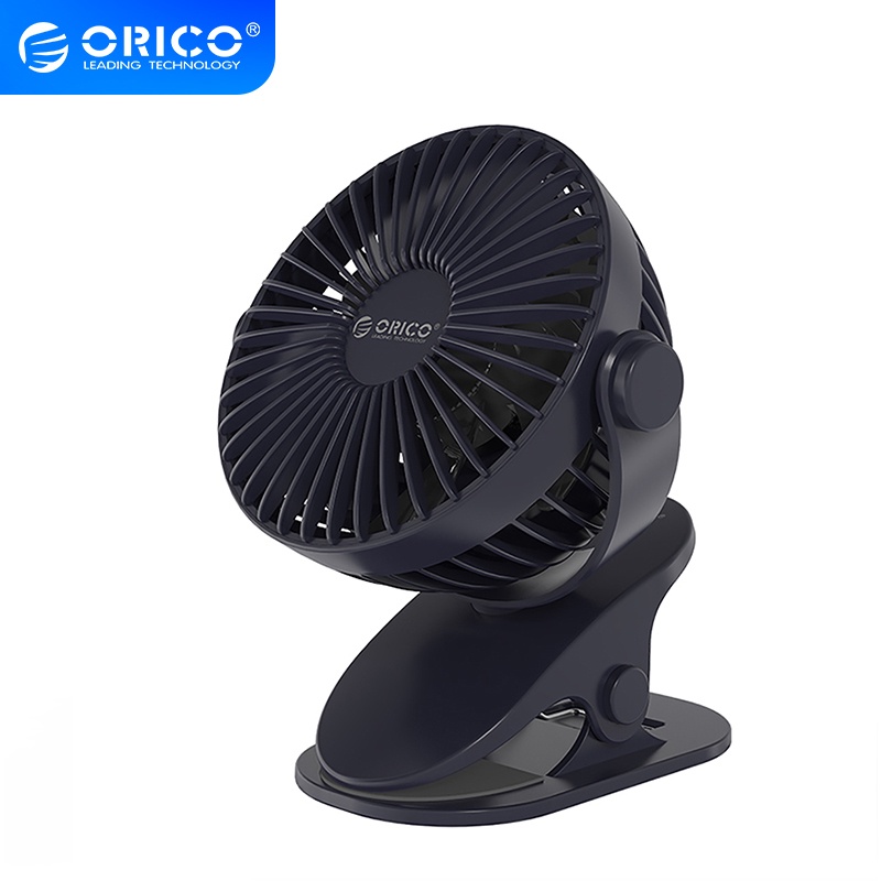 Quạt ORICO Kẹp Bàn Sạc USB Làm Mát Mùa Hè Xoay 360 Độ Luồng Gió Mạnh 3 Tốc Độ（ GXZ-F835）