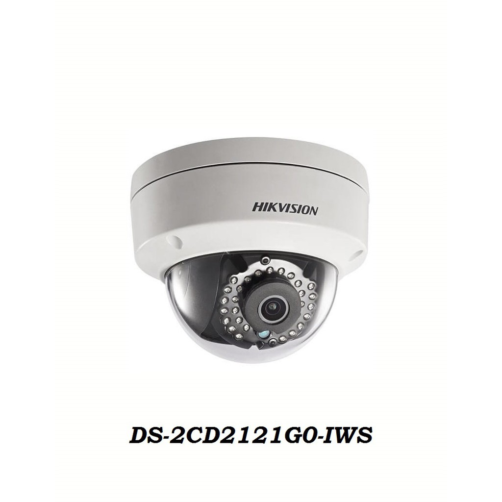 Camera IP Dome hồng ngoại không dây 2.0 Megapixel HIKVISION DS-2CD2121G0-IWS