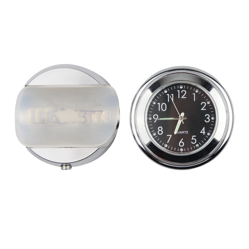 Đồng hồ xem giờ hợp kim lắp ghi đông xe mô tô 22-25mm-28mm