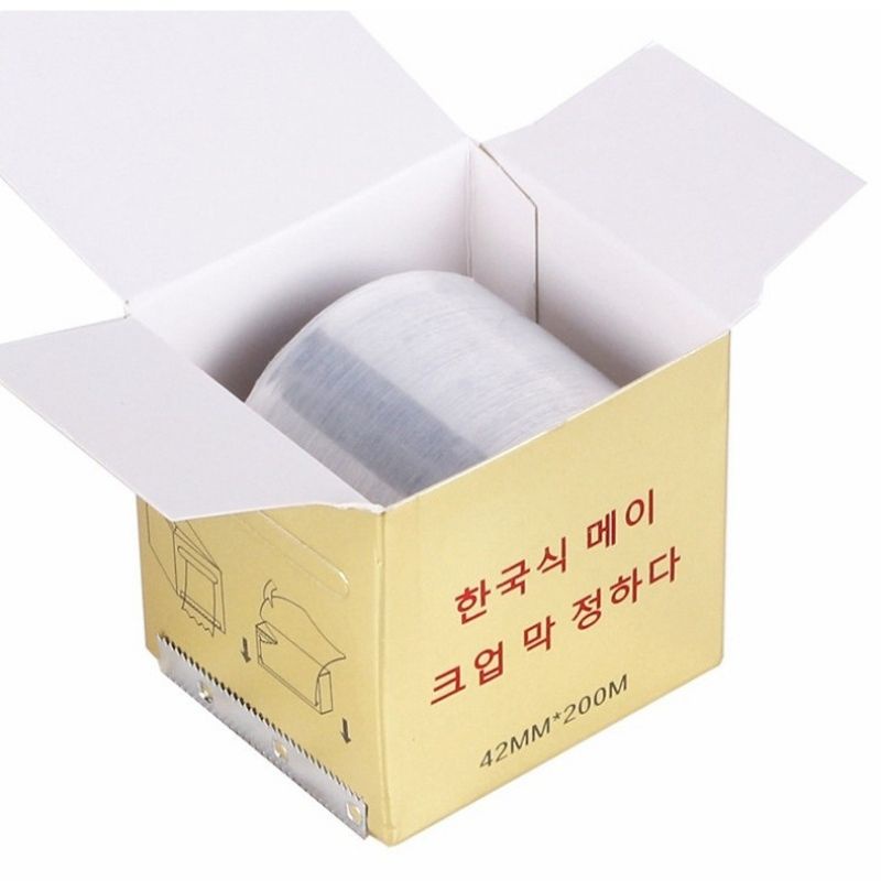 Cuộn nilon ủ tê  môi mày mí dùng phun xăm thẩm mỹ  chiều dài 42MM- 200m