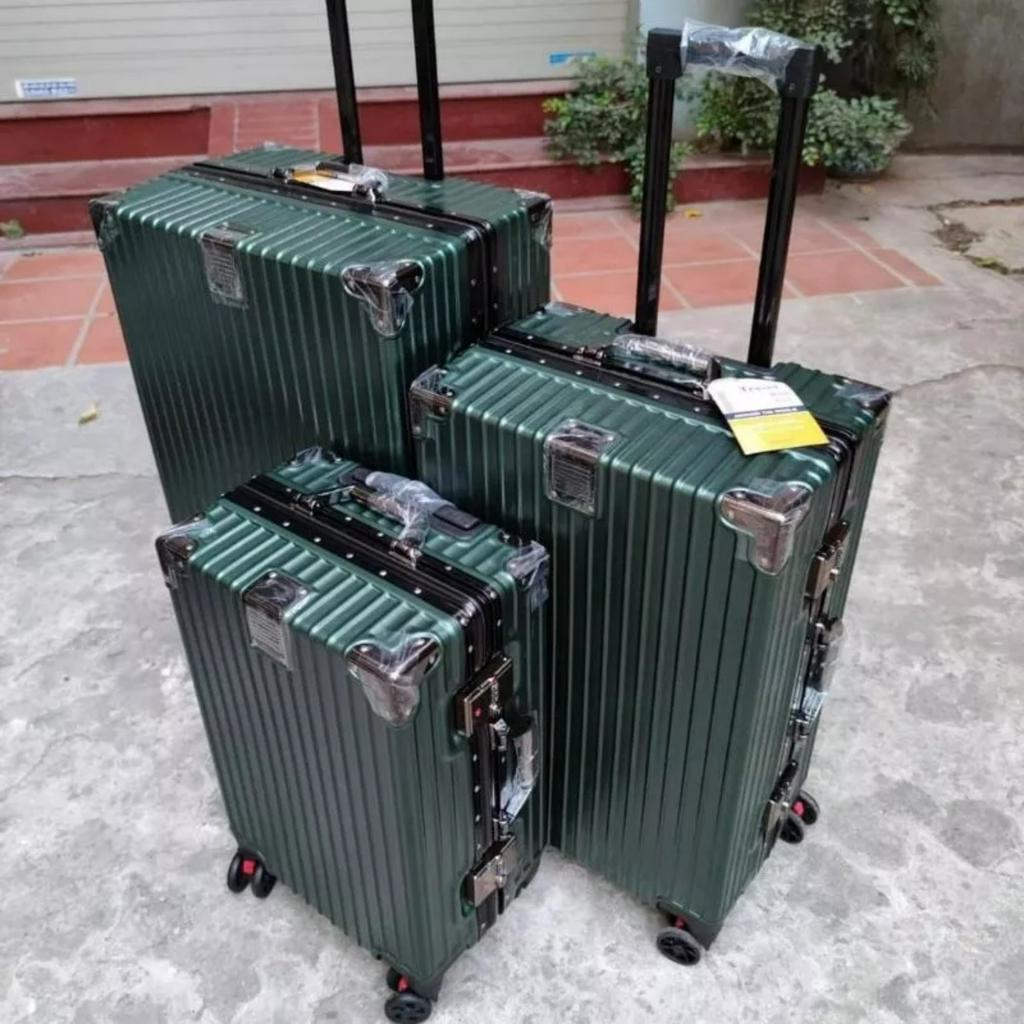 Vali khung nhôm khóa sập B3T size 20/24 inch, 4 góc kim loại chống va đập bảo hành 5 năm