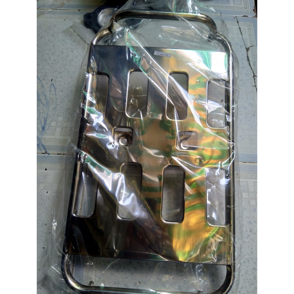 Vỉ yên sau xe máy các loại inoc dầy