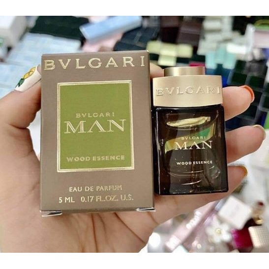 Nước hoa mini Nam BVLGARI Man Wood Essence [ 5ml ]