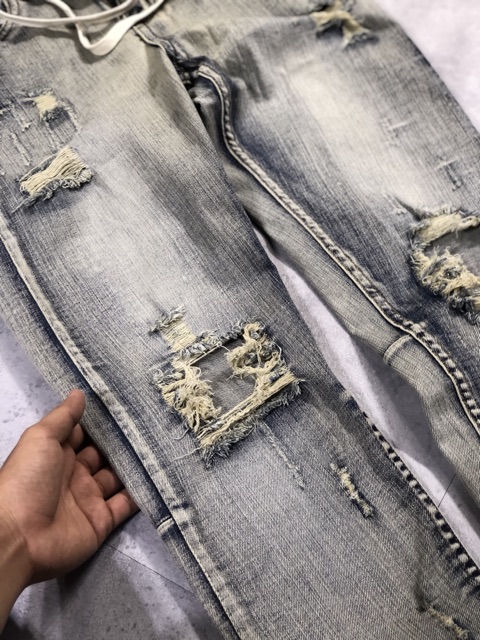 Quần jeans hàng đẹp có khóa zips