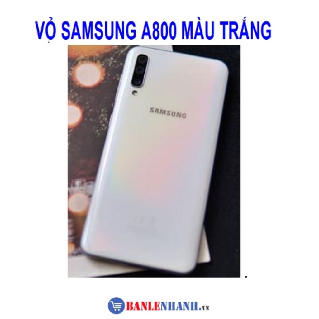 Vỏ SAMSUNG A800 MÀU TRẮNG