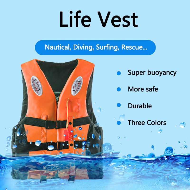 Áo Phao Cứu Sinh Dành Cho Người Lớn Và Trẻ Em Size S-XXXL