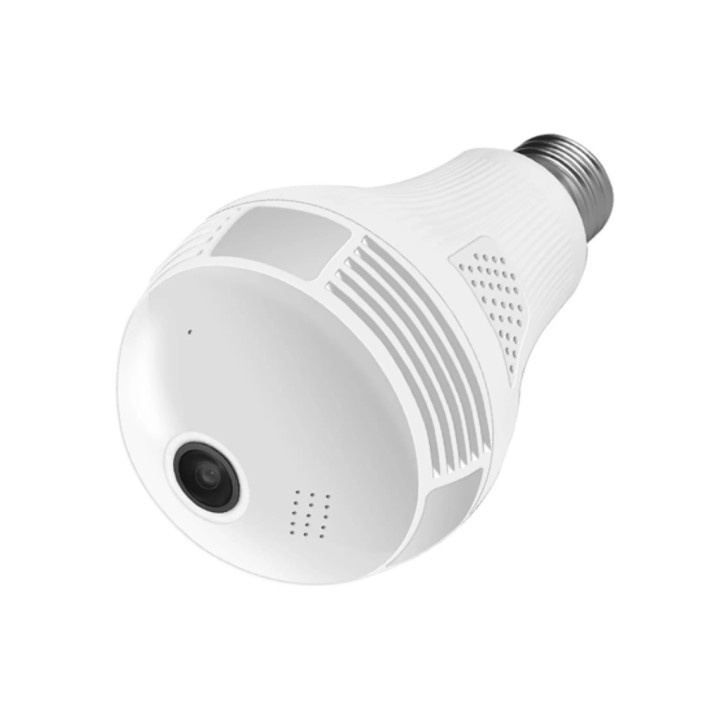 Camera quan sát 360 hình bóng đèn Wifi Panorama Camera Aturos kết nối không dây