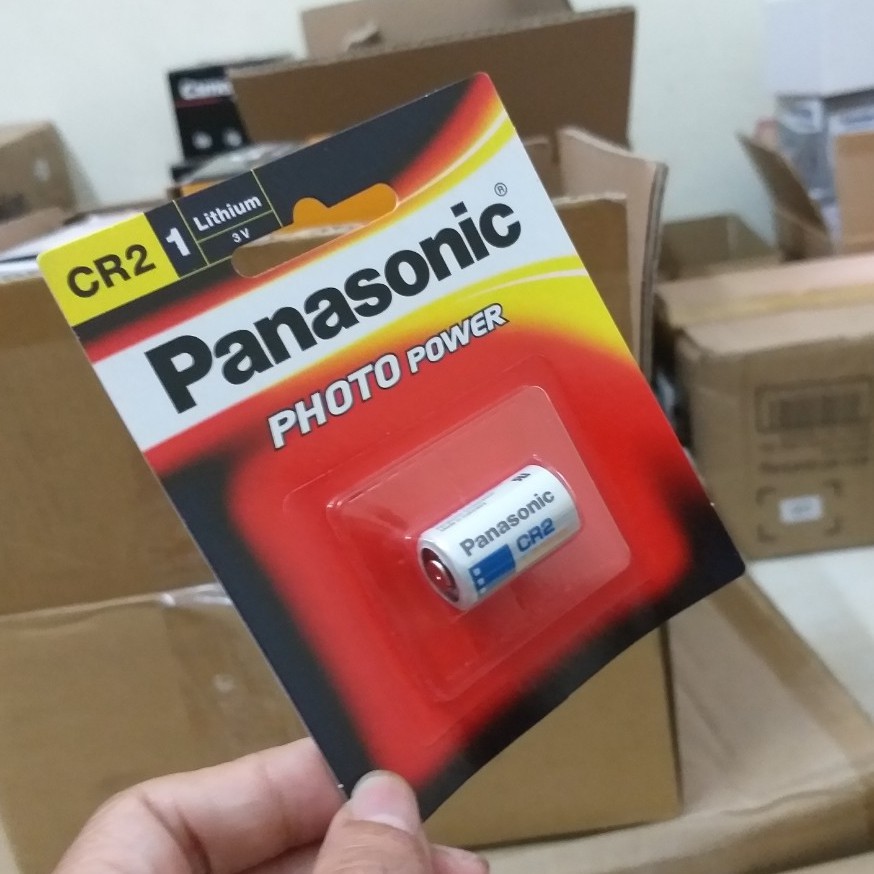 [CHÍNH HÃNG] Pin CR2 Panasonic Lithium 3V Vỉ 1 Viên dùng cho máy đo máy chơi golf máy công nghiệp remote