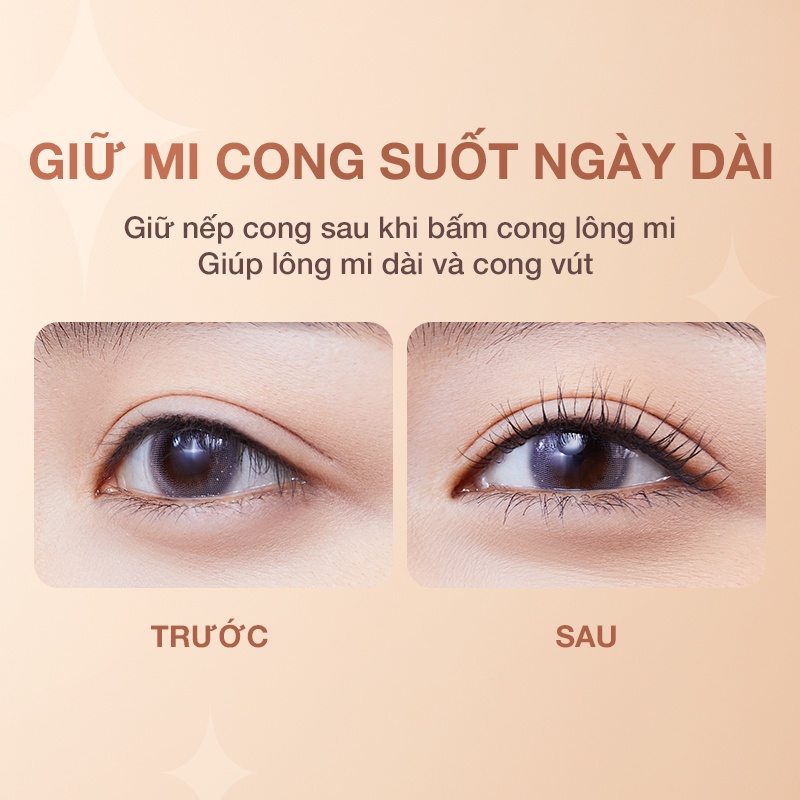 Mascara Lót Pink Bear Búp Bê Giúp Chuốt Lông Mi Dài Cong Không Lem Chống Vón Cục Lâu Trôi 2.5g | BigBuy360 - bigbuy360.vn
