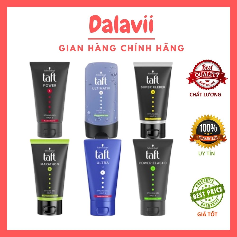 Gel vuốt tóc Taft Schwarzkopf 150ml Đức - Shop Dalavii