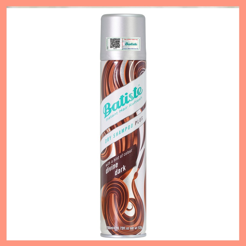 Dầu Gội Khô Batiste Dry Shampoo 200ml