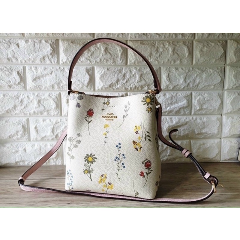 Túi Bucket màu hoa
