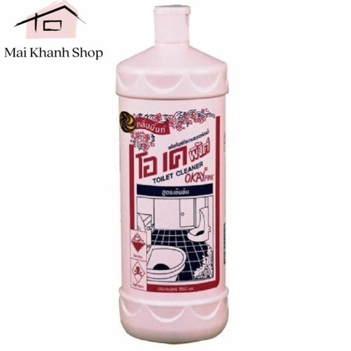 Nước Tẩy Toilet OKAY PINK Hàng Thái Lan Chính Hãng 960ml