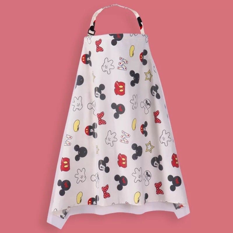 Ninikids: Khăn choàng che bé bú cotton  đồ dùng sơ sinh, đồ dùng mẹ và bé