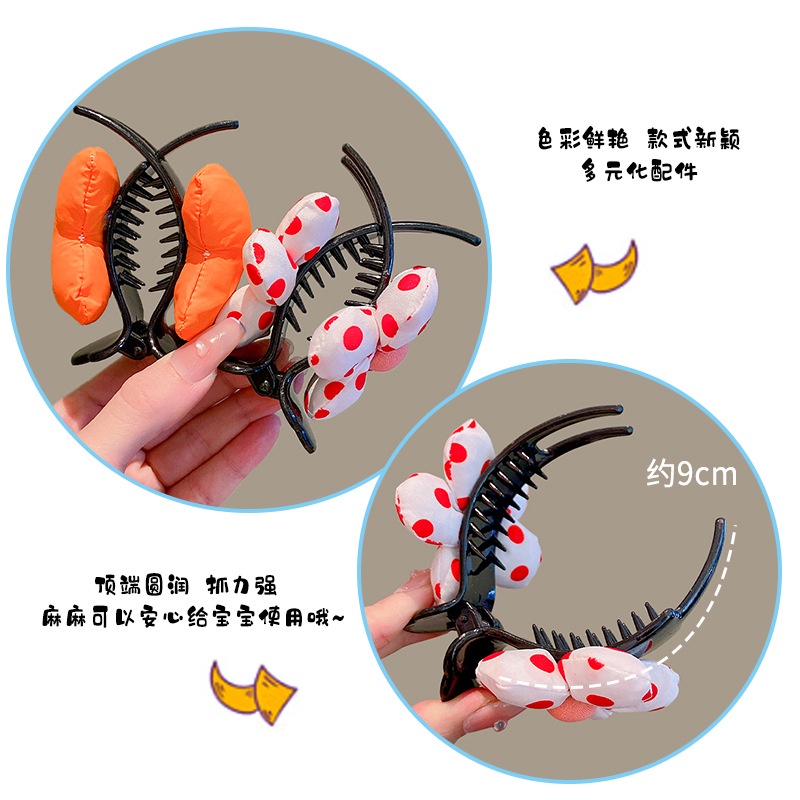 Kẹp Tóc Hình Bông Hoa Phong Cách Hàn Quốc Dễ Thương Dành Cho Bé Gái
