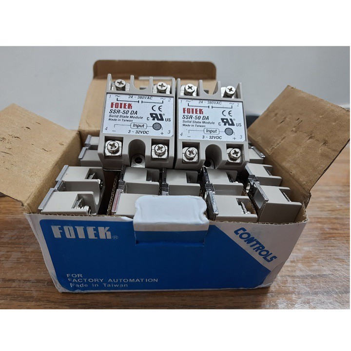 Relay bán dẫn Fotek SSR 100VA / 100VAH / 100DA / 100DAH / 100AA / 100DAH