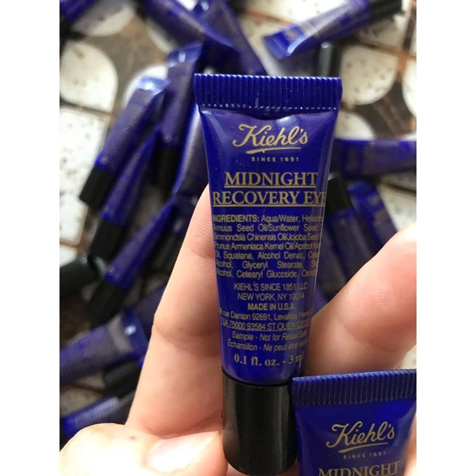 Kem dưỡng mắt ban đêm KIEHL'S - Midnight Recovery Eye 3ml | BigBuy360 - bigbuy360.vn