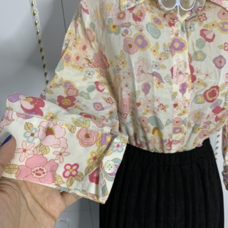 Set áo sơ mi + chân váy ~55kg