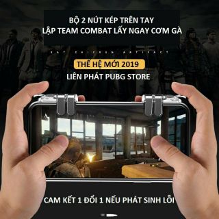 [HỖ TRỢ 6 NGÓN] Bộ 2 Nút Bấm Cơ K03s PUBG Thép Loại Trong Suốt