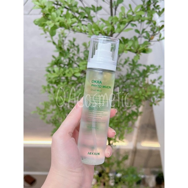 Xịt Cấp Ẩm Chuyên Sâu Từ Thực Vật. OKRA PHYTO MUCIN 120ml