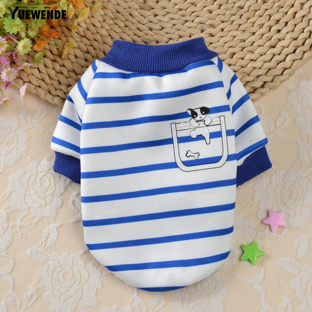 [Yue.z] Áo Sweatshirt Mùa Đông Thoải Mái Màu Sắc Tương Phản Cho Thú Cưng
