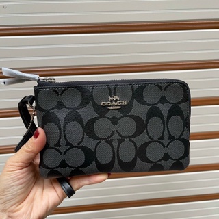 Ví Coach cầm tay 2 ngăn