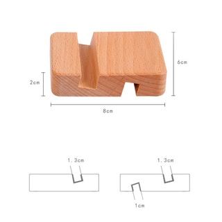 Giá gỗ kẹp đỡ điện thoại, ipad