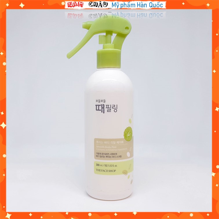 Tẩy da chết toàn thân Body The Face Shop dạng xịt 300ml NPP Nam Châu