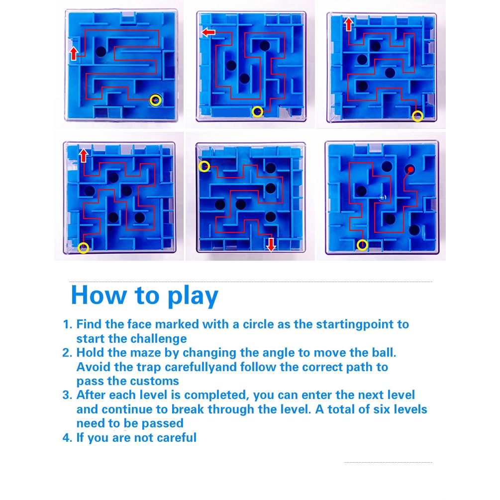 Đồ Chơi Quả Bóng Mê Cung 3d Xinh Xắn Cho Bé