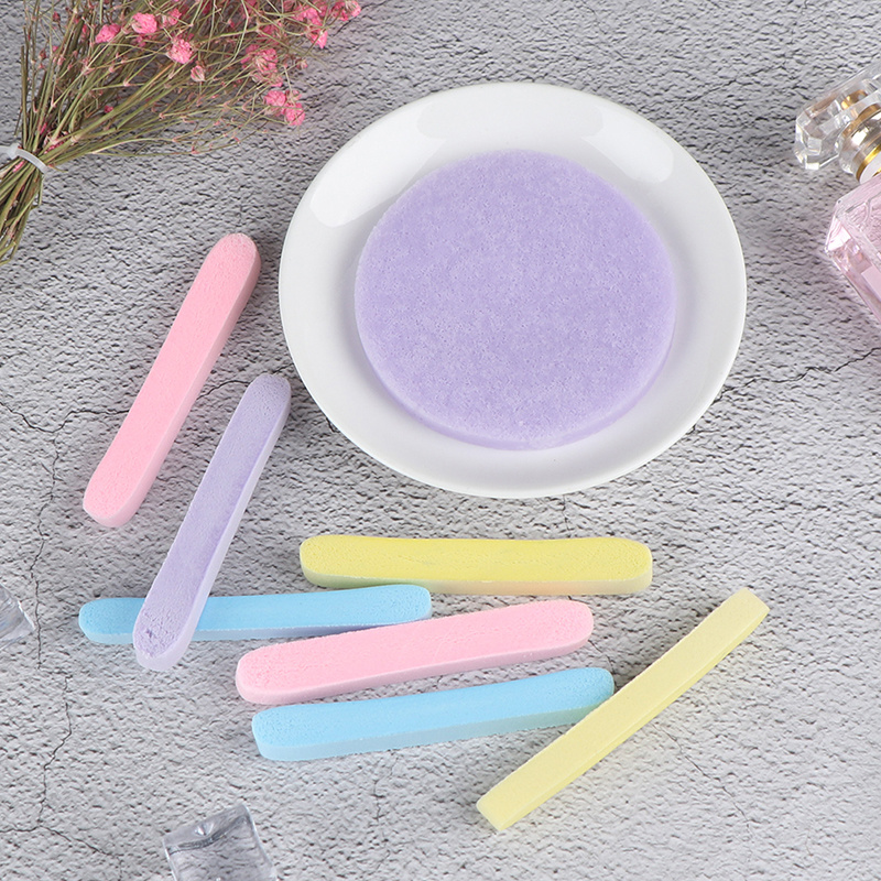 Set 12 Mút Rửa Mặt Dạng Nén Mềm Mại Tiện Dụng Cho Du Lịch