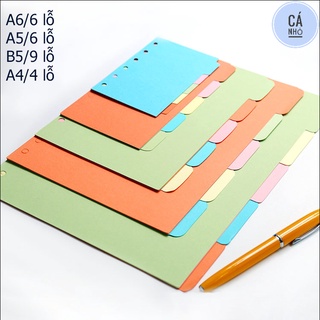 Tab phân trang(A4,A5,A6) set 5 tờ