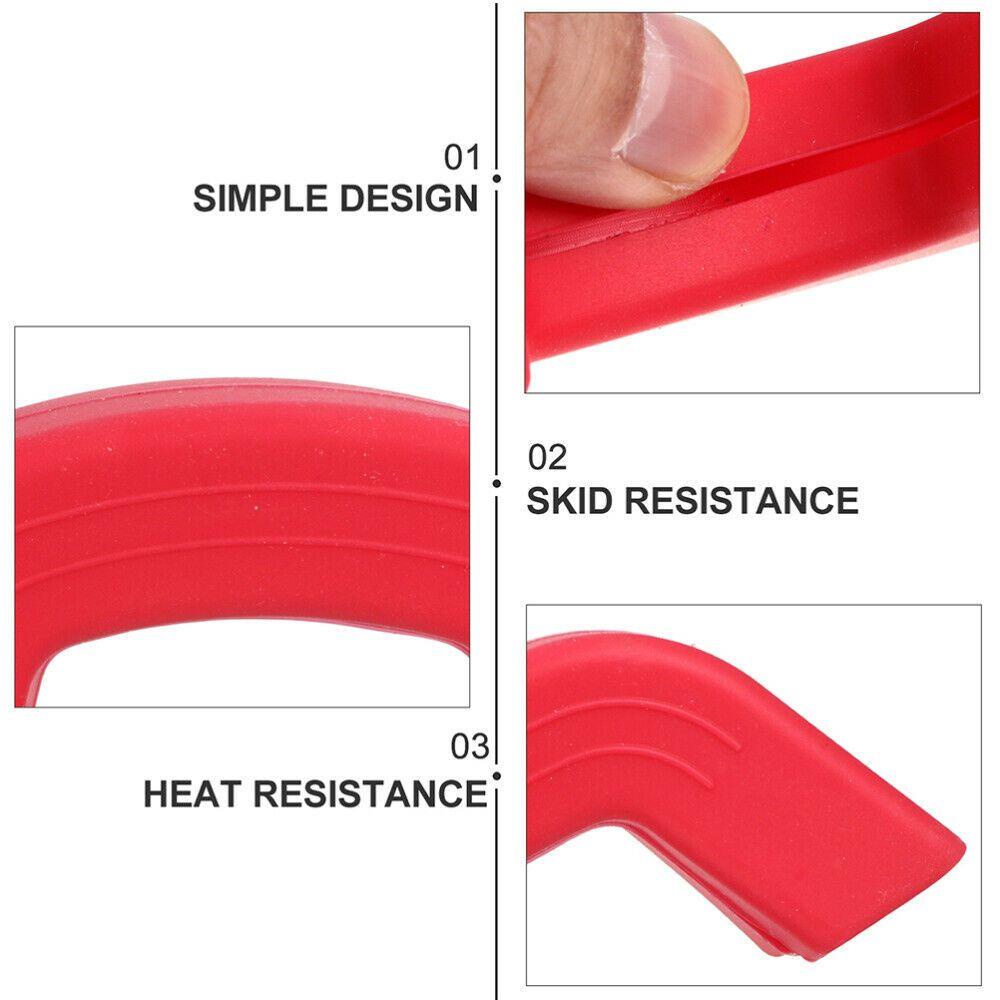 Vỏ Bọc Tay Cầm Nồi Chảo Bằng Silicone Chống Bỏng Chống Trượt