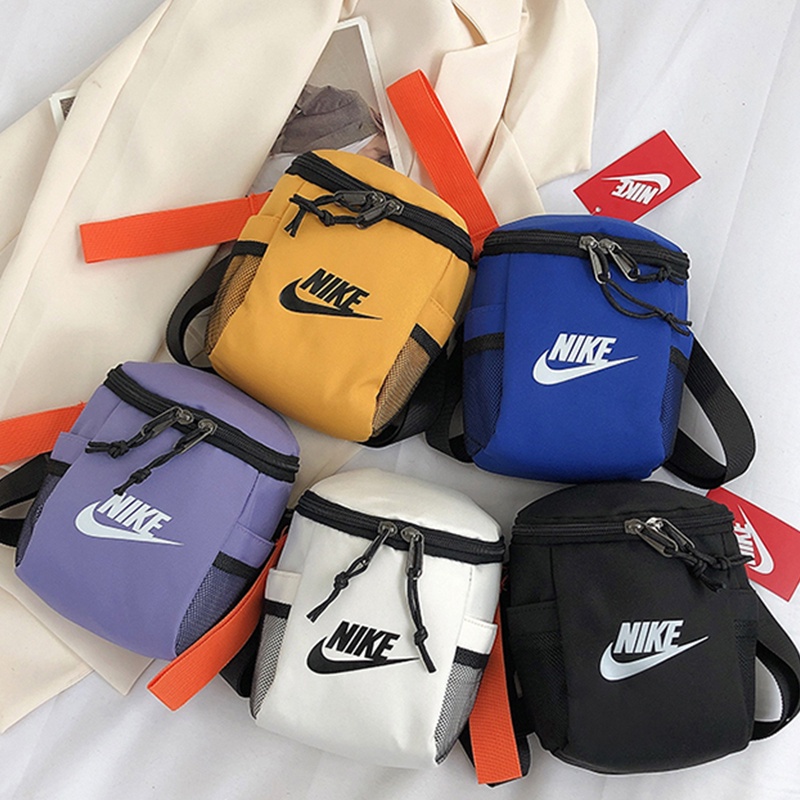 Nike Túi đeo Chéo Thời Trang Cho Nam NỮ Và Nữ Kiểu Mới Chữ