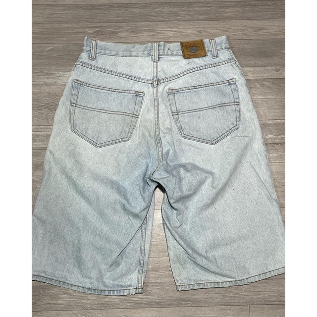 Quần Short Jeans Nam hiệu Tommy hilfiger vintage màu jeans bạc size 32