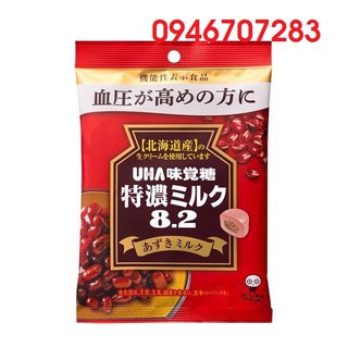 Kẹo Sữa UHA 8.2 Vị Đậu Đỏ