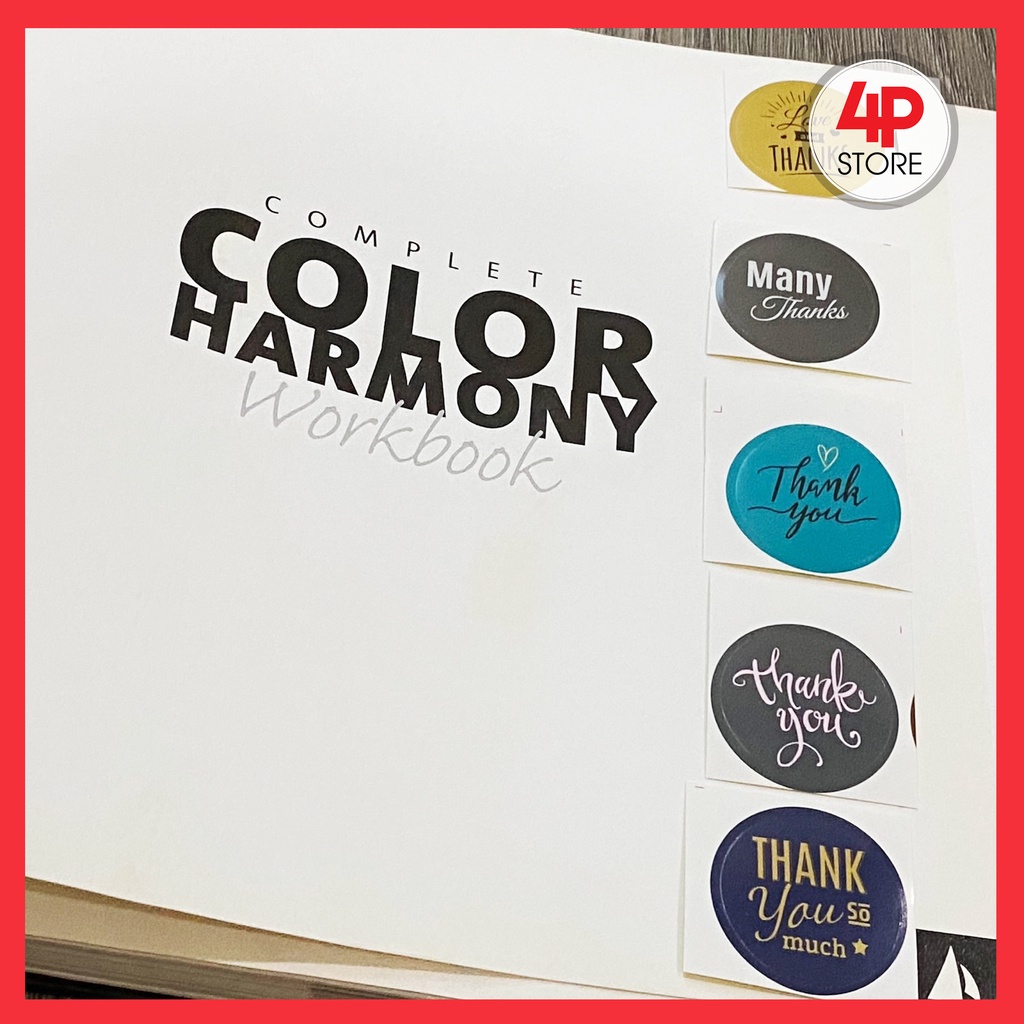 50 NHÃN DECAL TRÒN 3.5CM THANK YOU