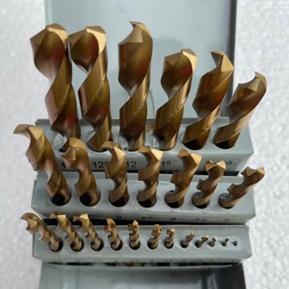 Bộ 25 mũi khoan sắt 1mm-13mm C-Mart